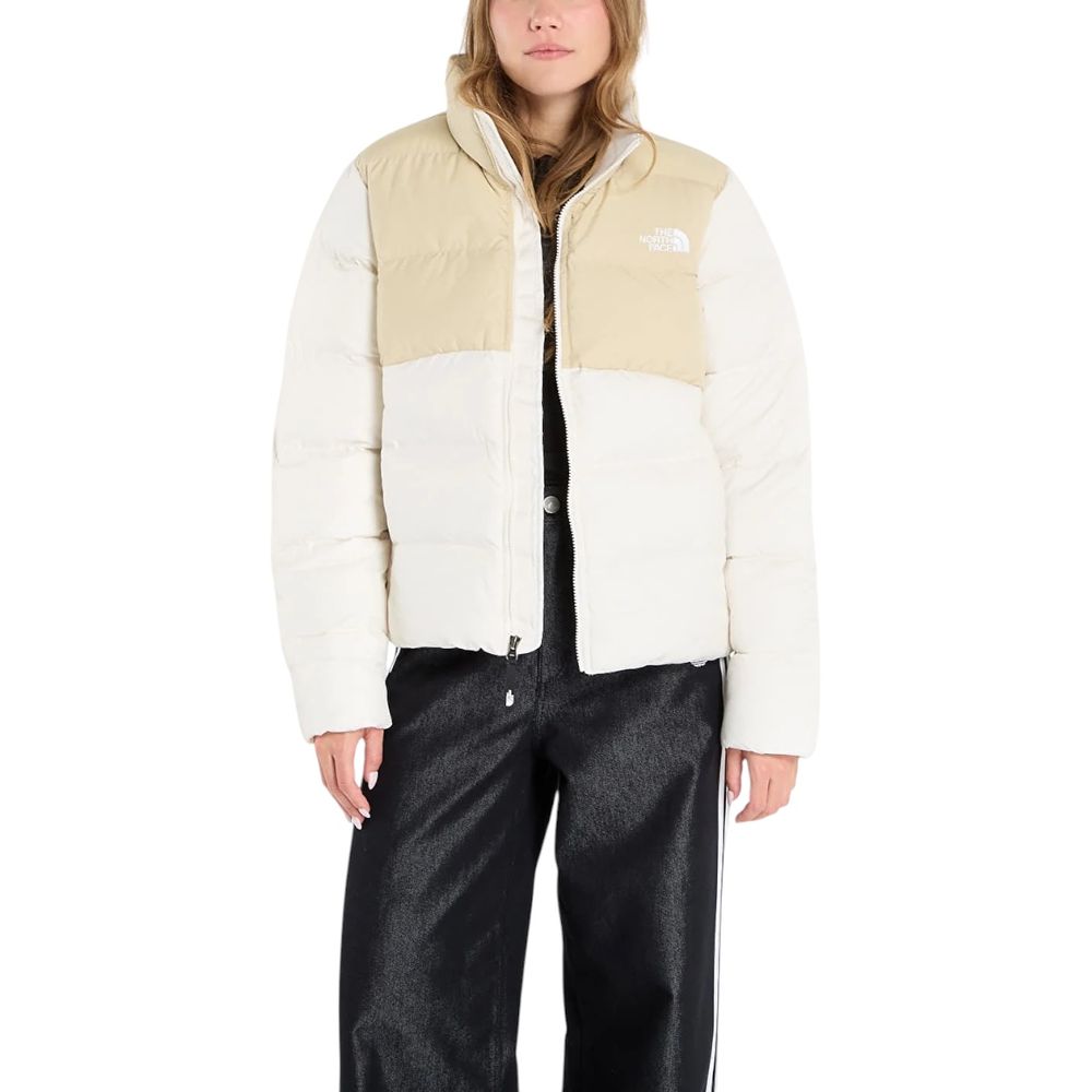 The North Face Cream Polyester Coat